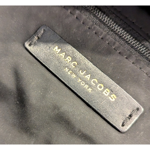 Marc Jacobs Black Quilted Nylon Backpack - Picture 7 of 12